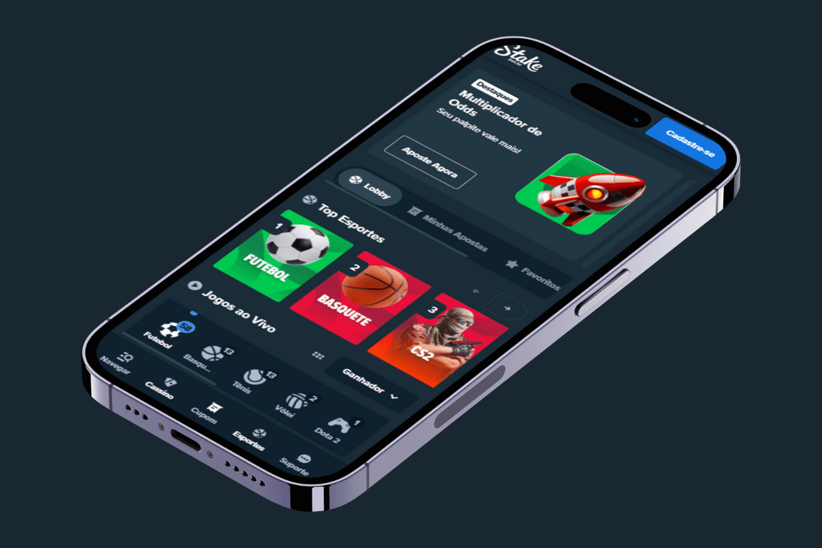 Stake app: Guia atualizado para apostar no celular