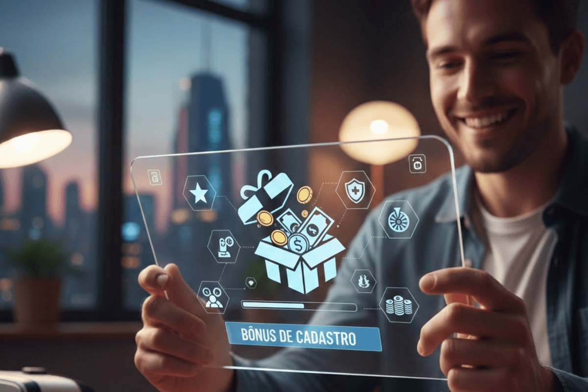 Top plataformas com bônus no cadastro em 2026