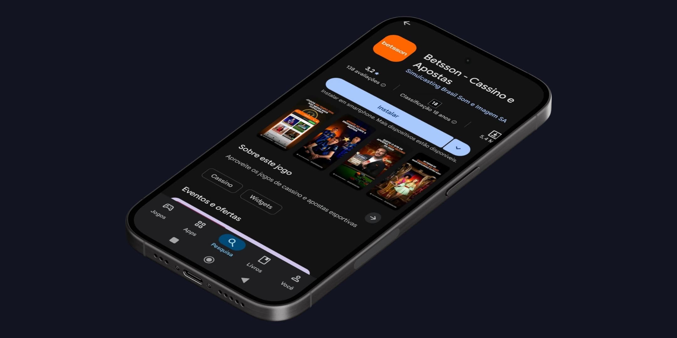 Betsson App: como baixar, instalar e usar no Android e iPhone em 2026