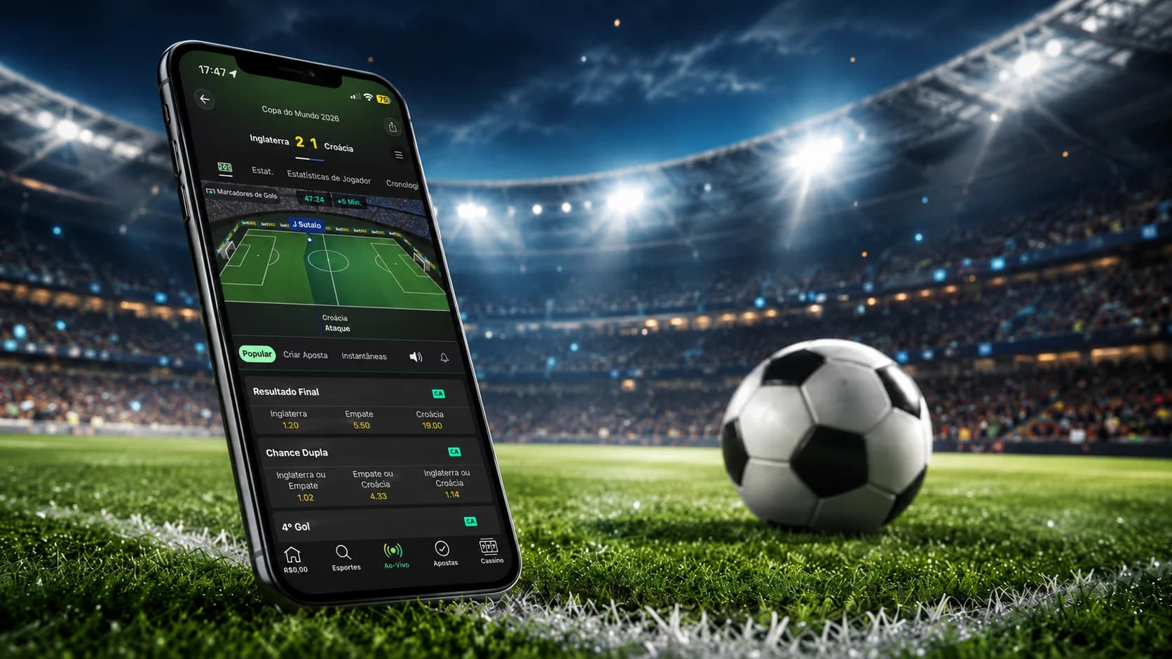 Melhores apps para apostas de futebol em 2026
