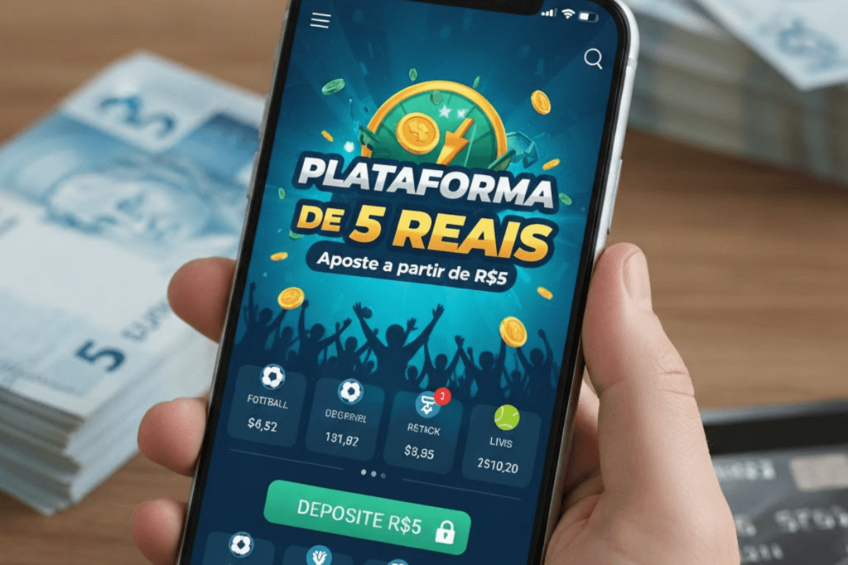 Plataforma de 5 reais: Guia para apostar com depósito mínimo